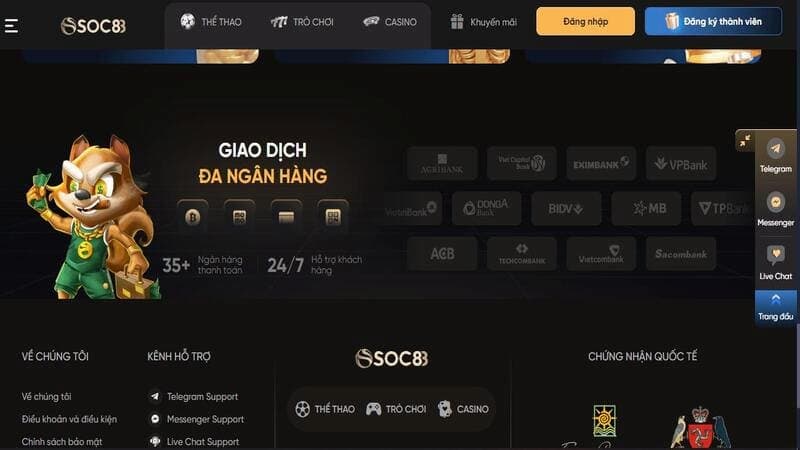 soc88 Tại Sao Soc88 Được Công Nhận Là Nhà Cái Uy Tín?